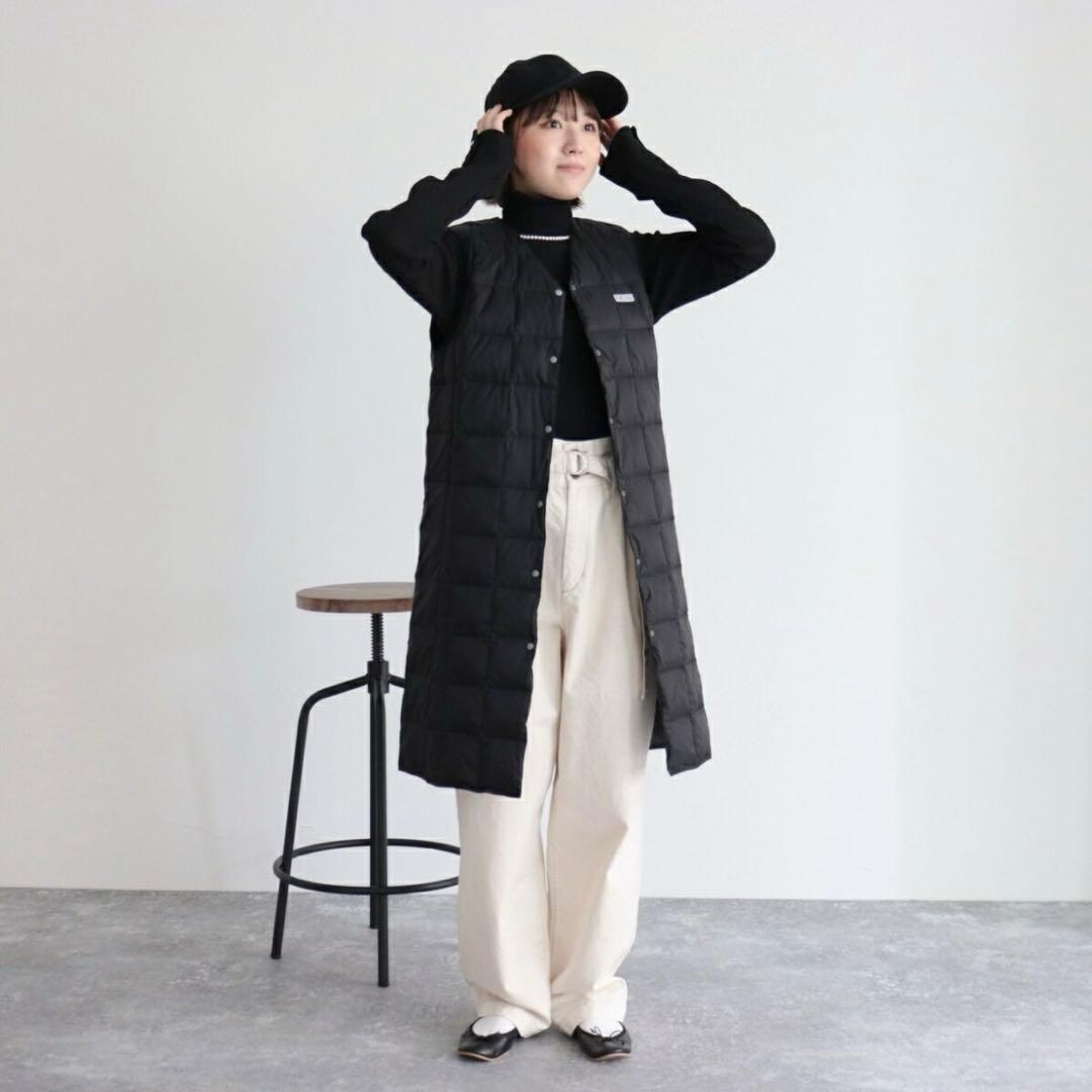 TAION×fredy emue ダウンベスト　ロングダウンベスト　ジレ