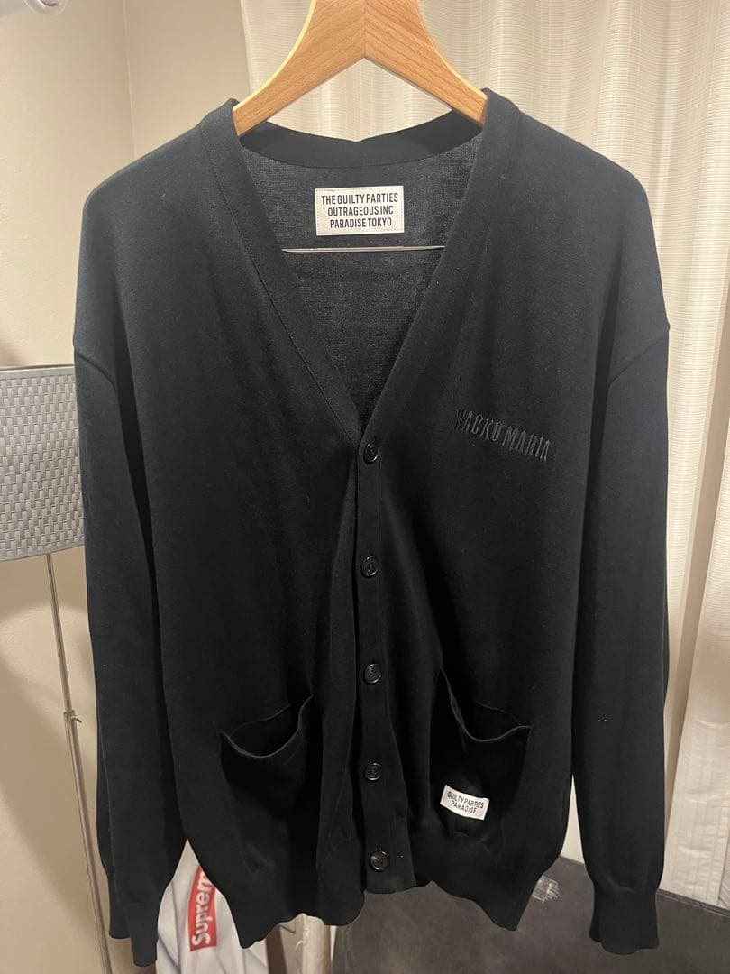 トップス WACKOMARIA COTTON KNIT CARDIGAN(TYPE-2)