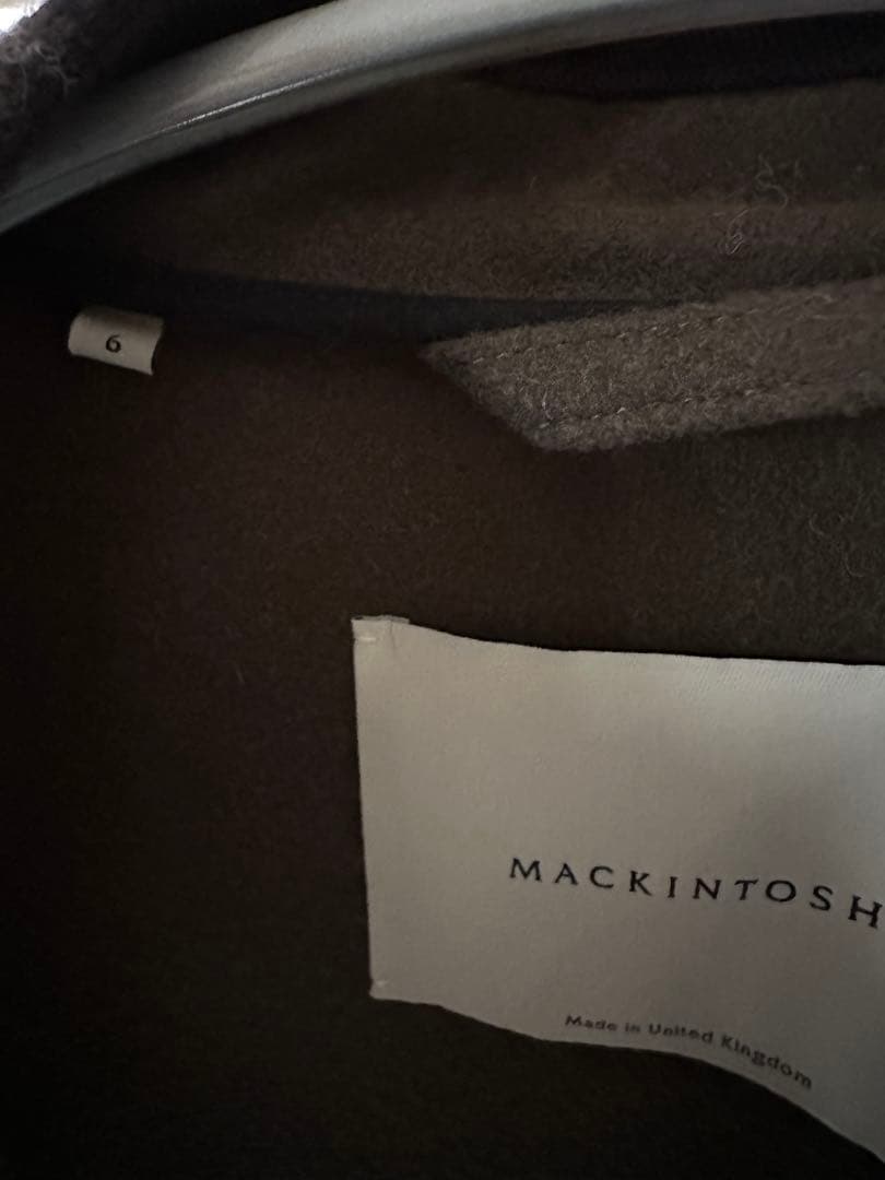 ユナイテッドアローズ別注　マッキントッシュノーカラーコート