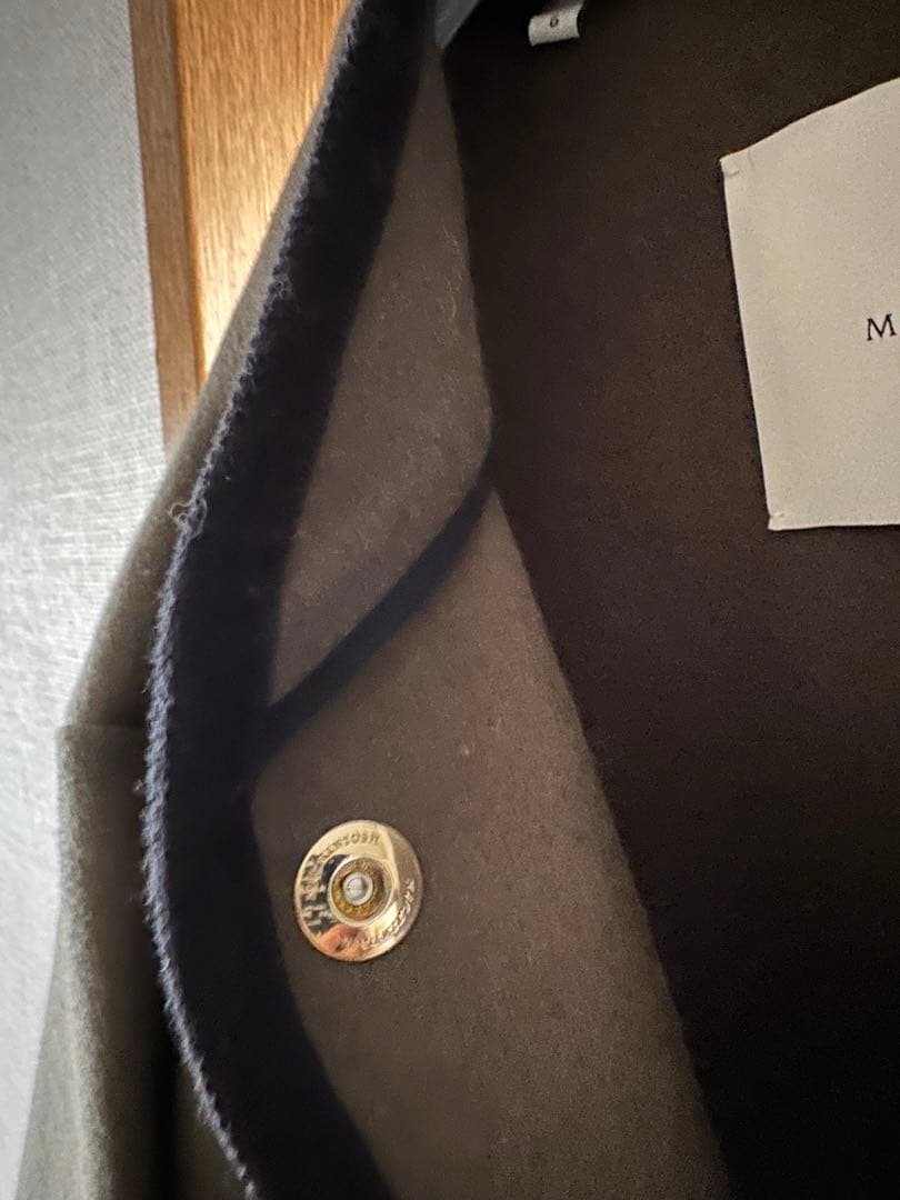 ユナイテッドアローズ別注　マッキントッシュノーカラーコート