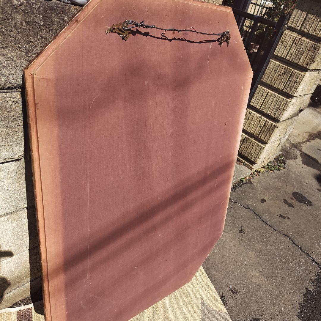 ヴィンテージ　イタリア 　特大　高級八角鏡 　壁掛けミラー　 120㌢　送料込