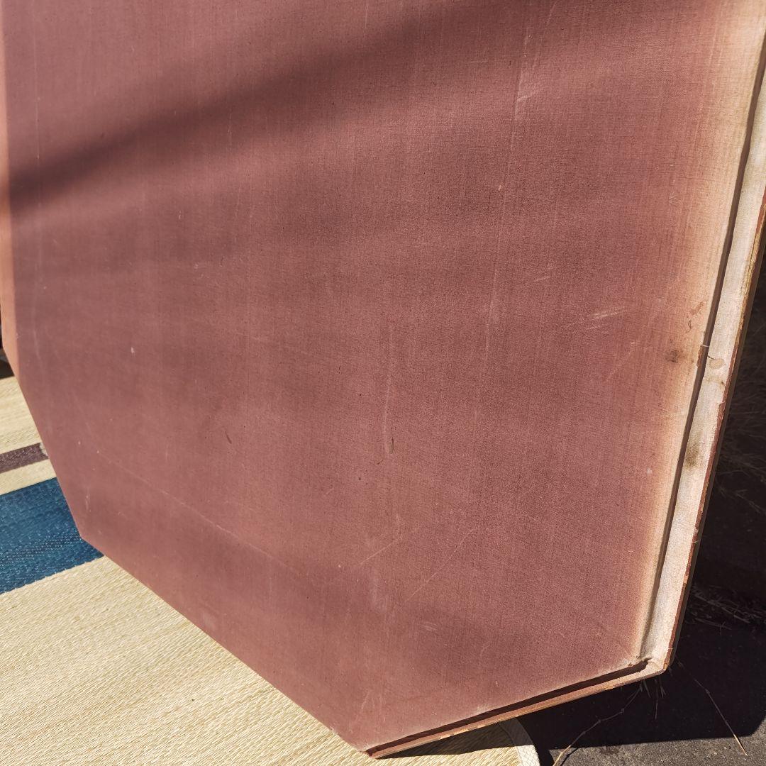 ヴィンテージ　イタリア 　特大　高級八角鏡 　壁掛けミラー　 120㌢　送料込