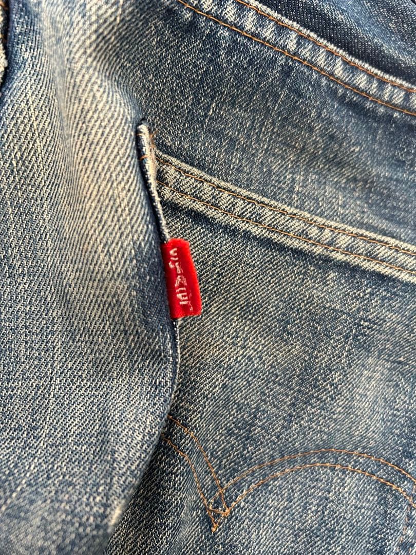 70s〜Levi's502シングル　スモールe denimpants