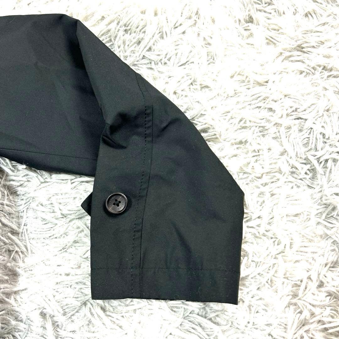 美品❗️【HILTON】ヒルトン トレンチコート (L) 黒 イタリア製