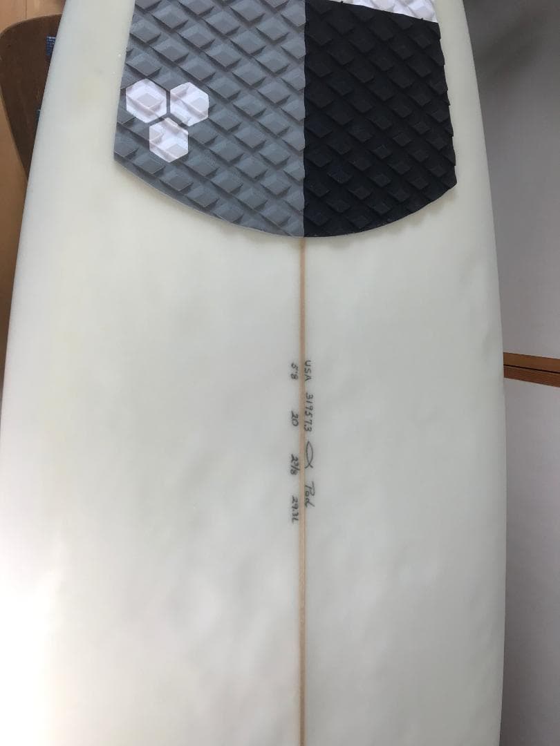 アル メリック チャネルアイランズサーフボード 5'8フィート フィッシュテール