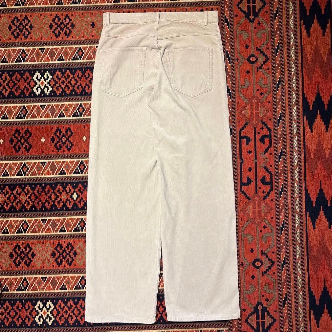 パンツ PIGMENT DYE FINX CORDUROY WIDE 5P PANTS