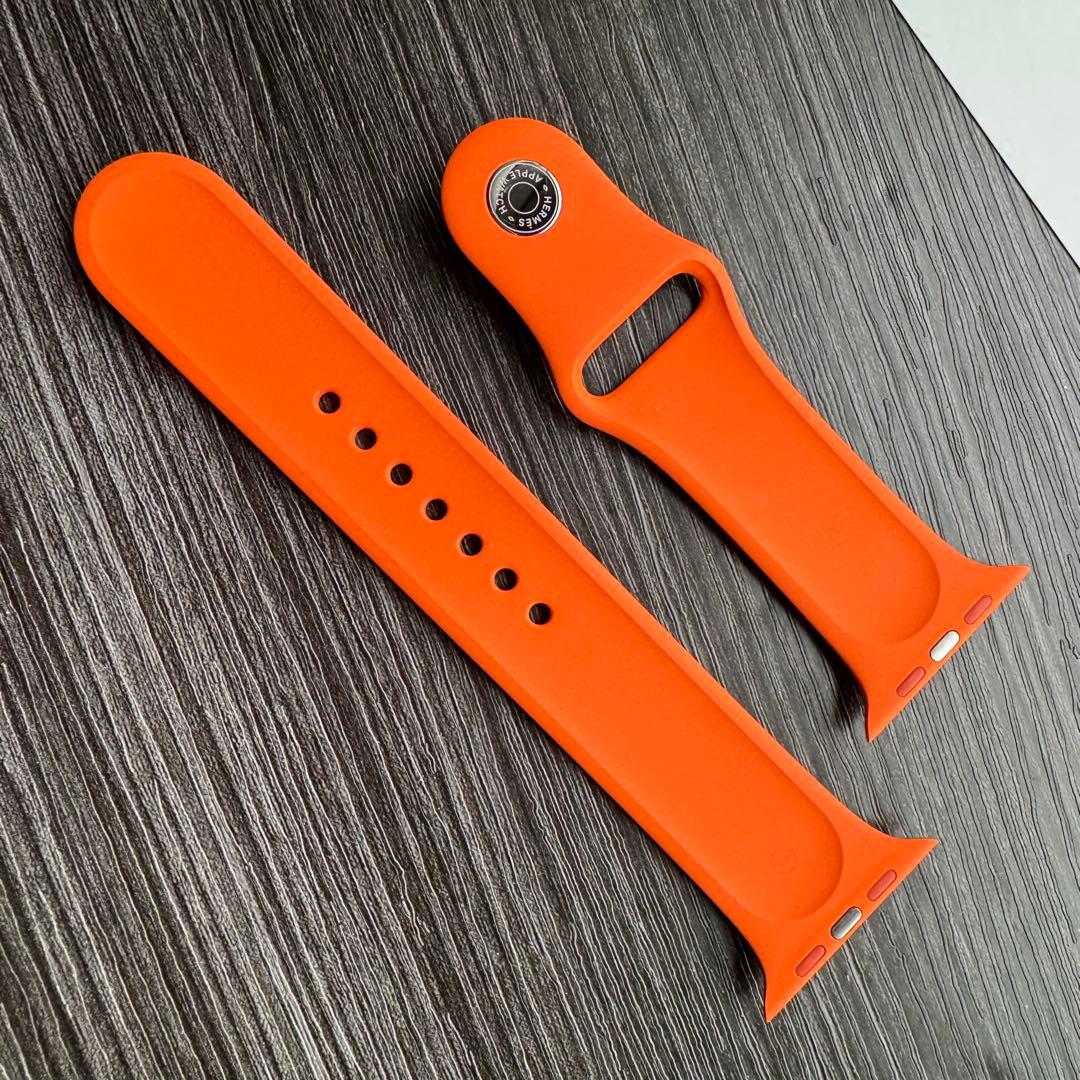 2630 ほぼ未使用　Apple Watch エルメス　オレンジ　スポーツ