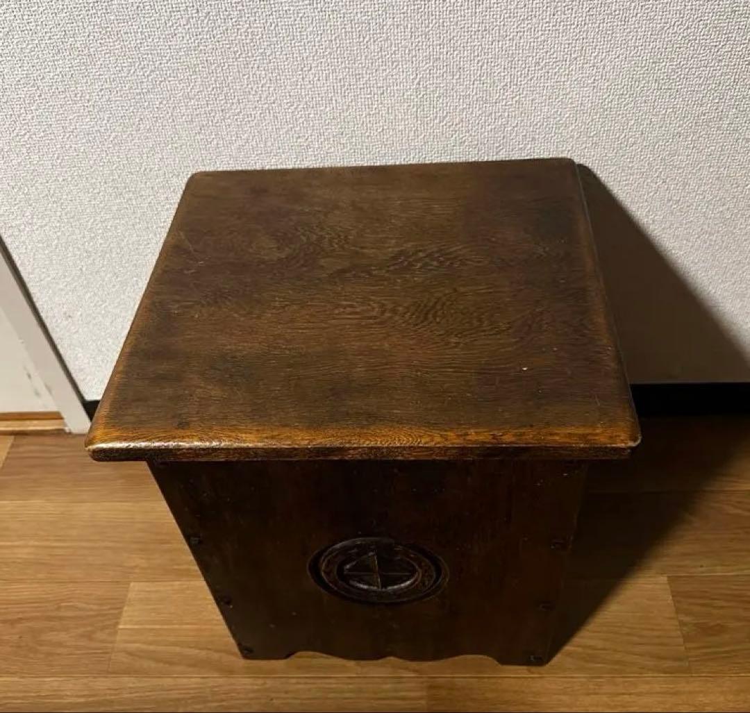 木製無垢材 ◾️蓋付き 木箱 ウッドボックス 収納ボックス スツール テーブル