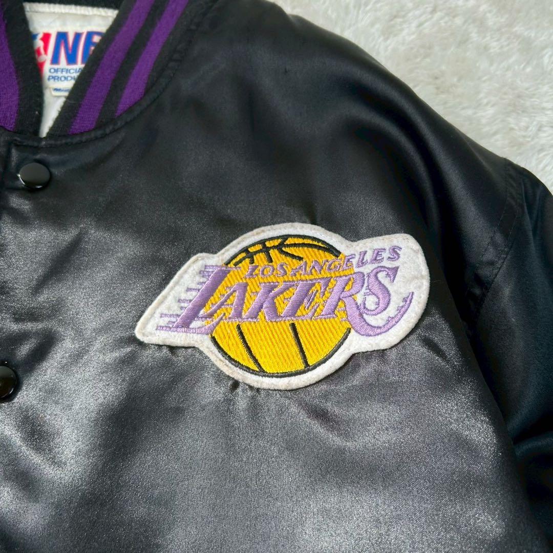 NBA Lakers レイカーズ ブルゾン ナイロンジャケット ブラック M