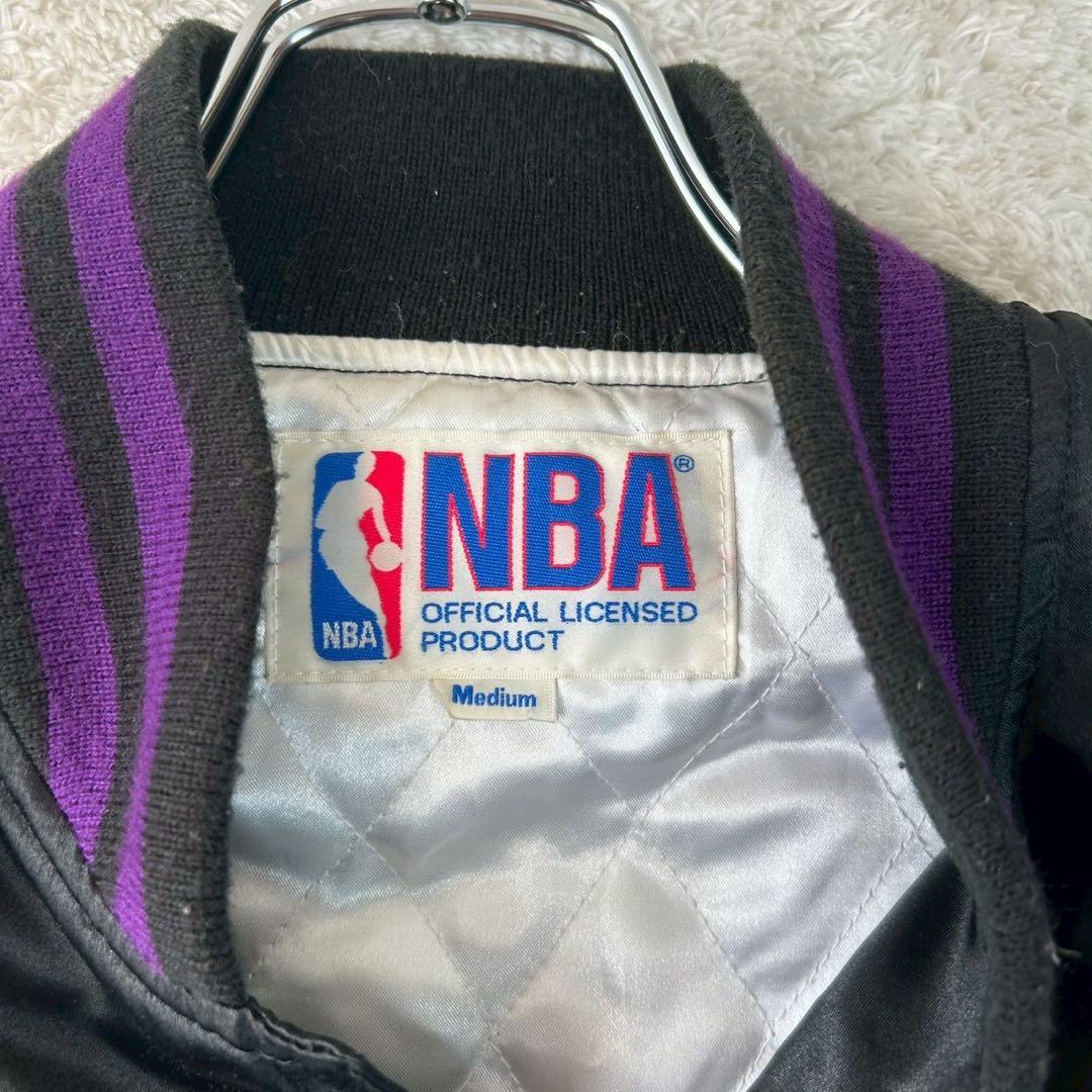NBA Lakers レイカーズ ブルゾン ナイロンジャケット ブラック M