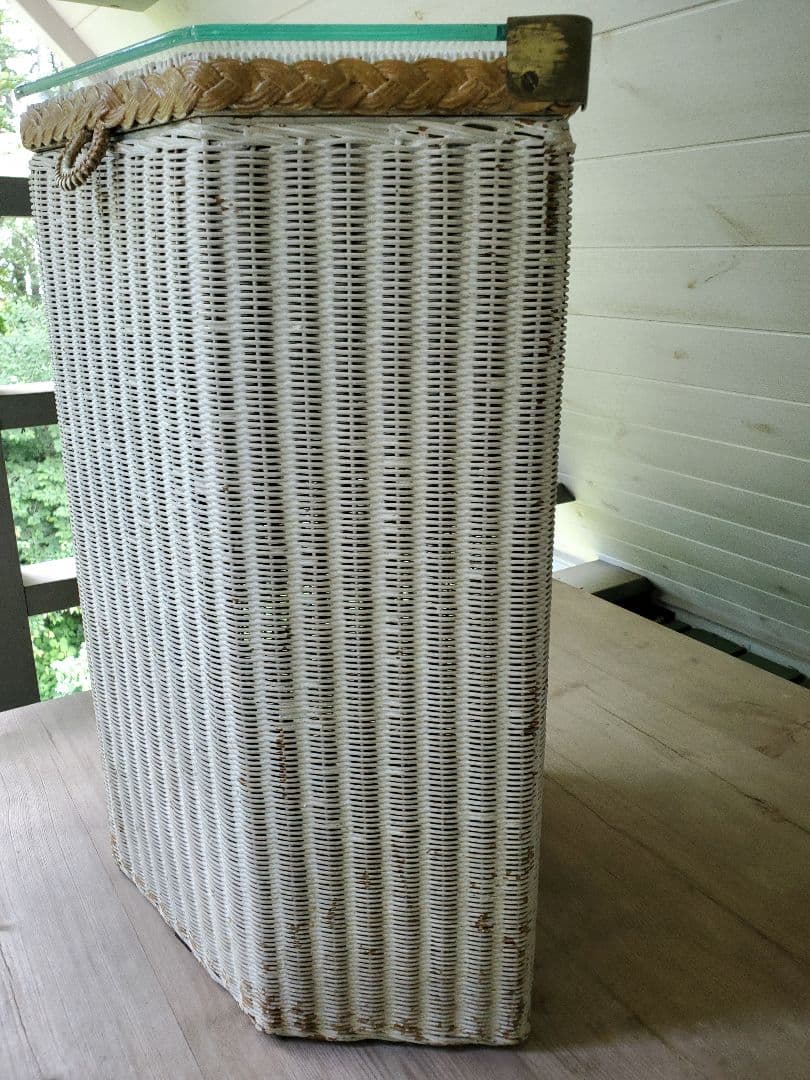 アンティーク　ロイドルーム　バスケット　収納　ゴミ箱