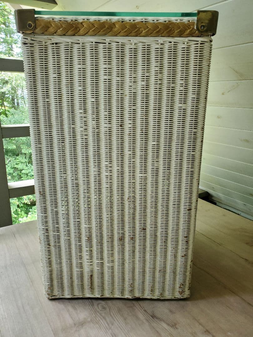 アンティーク　ロイドルーム　バスケット　収納　ゴミ箱