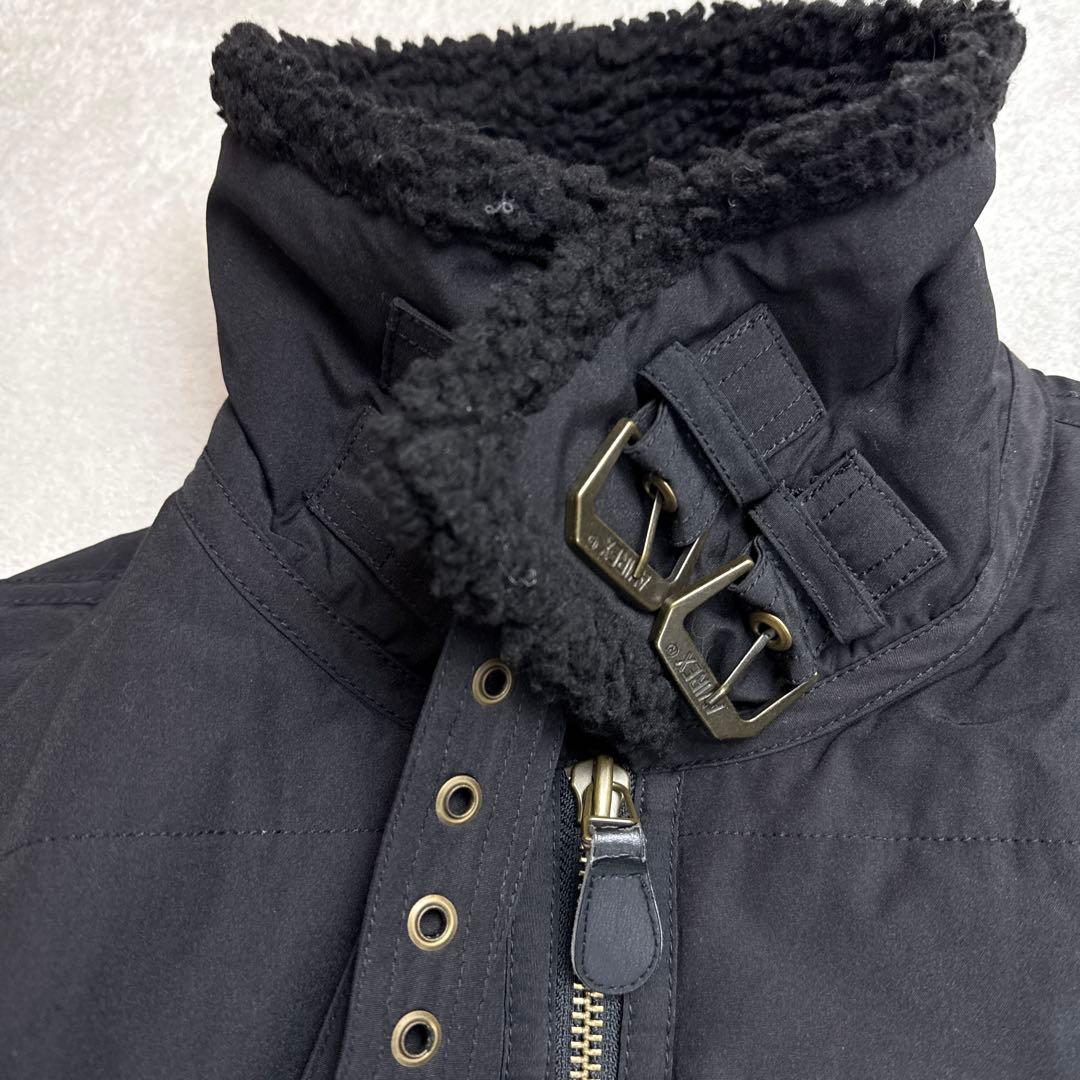 アヴィレックス　中綿ジャケット　ブラック　Lサイズ　美品