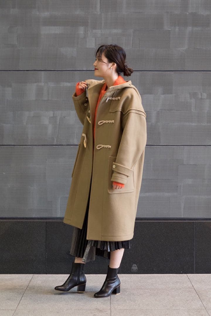 ジャケット・アウター HYKE double face duffel coat size1