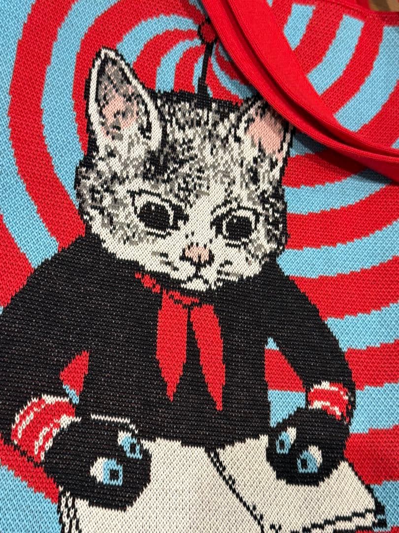 レア！ヒグチユウコ/ボリス雑貨店/編み物堀ノ内/ニットトートバッグ