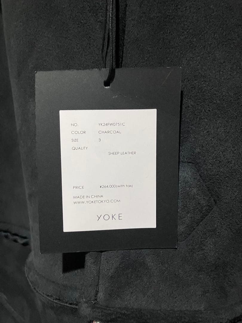 ジャケット・アウター 24aw 3 YOKE Reversible Mouton Coat