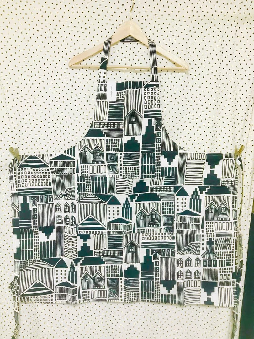 【廃盤】【新品タグ付】マリメッコmarimekko エプロン