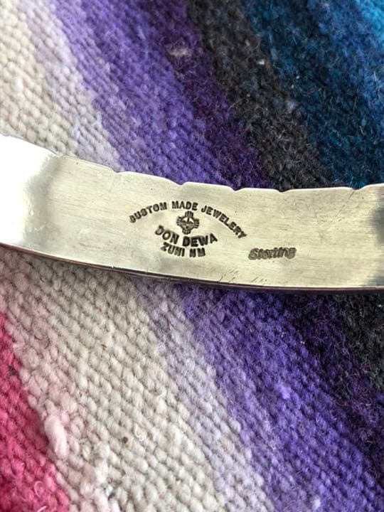 ZUNI Don Dewa ドンデワ　サンフェイス　インレイバングル　ナバホズニ