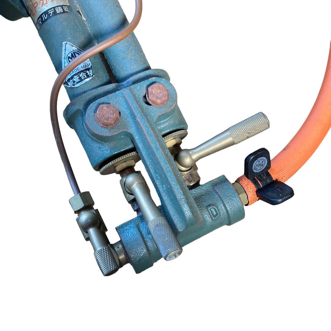 鋳物コンロ　LPガス用　強火力　マルデ鋳器