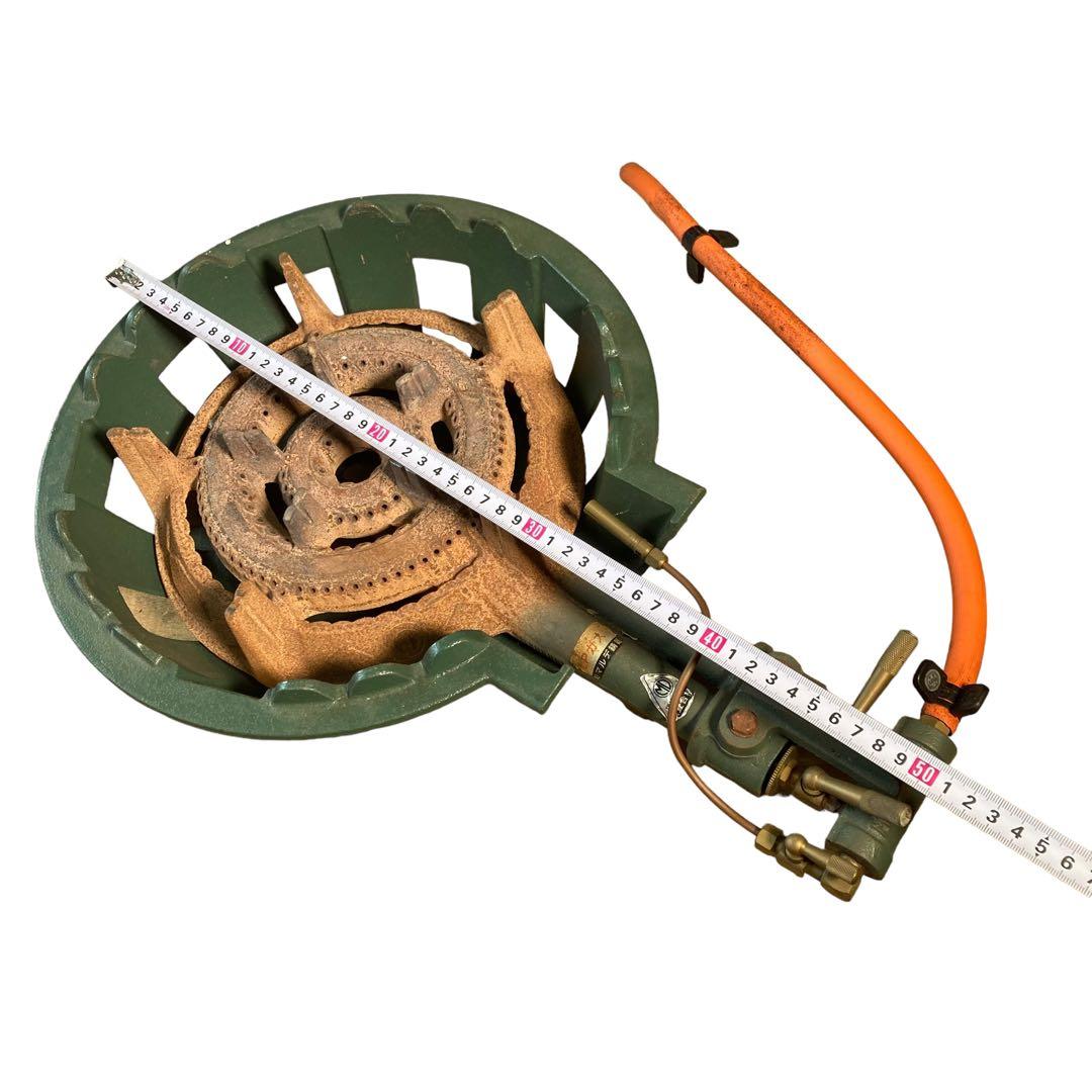 鋳物コンロ　LPガス用　強火力　マルデ鋳器