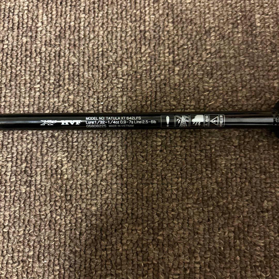 TATULA XT 642LFS バスロッド 7フィート