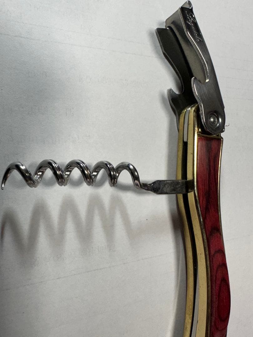 ラギオールソムリエナイフレザーケース付き