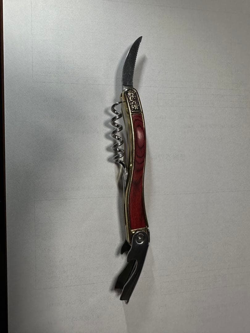 ラギオールソムリエナイフレザーケース付き