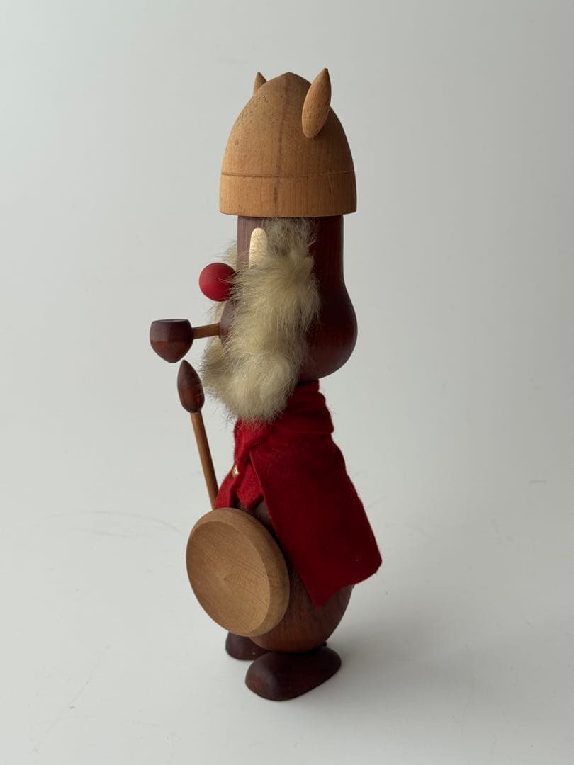 ヴィンテージ　ノギンス人形　バイキング　デンマーク 北欧 高さ31.5cm