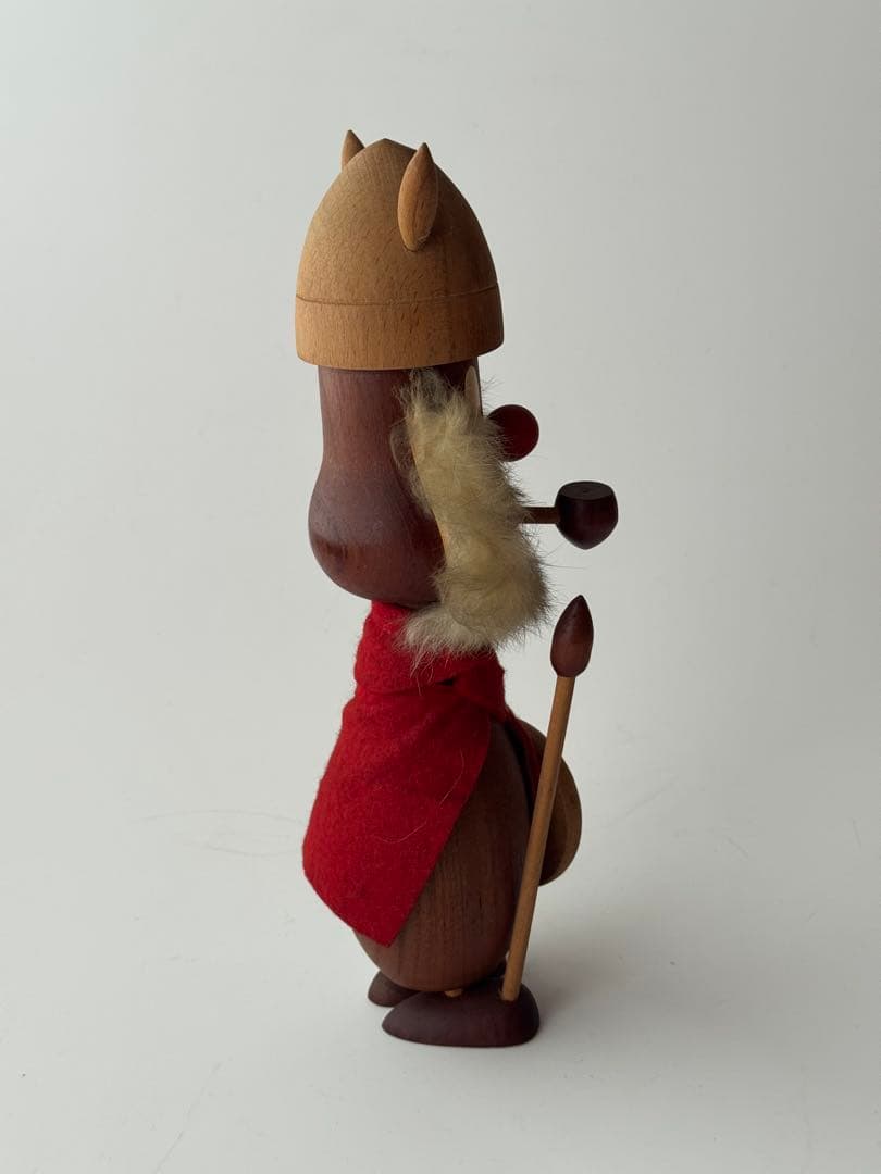 ヴィンテージ　ノギンス人形　バイキング　デンマーク 北欧 高さ31.5cm