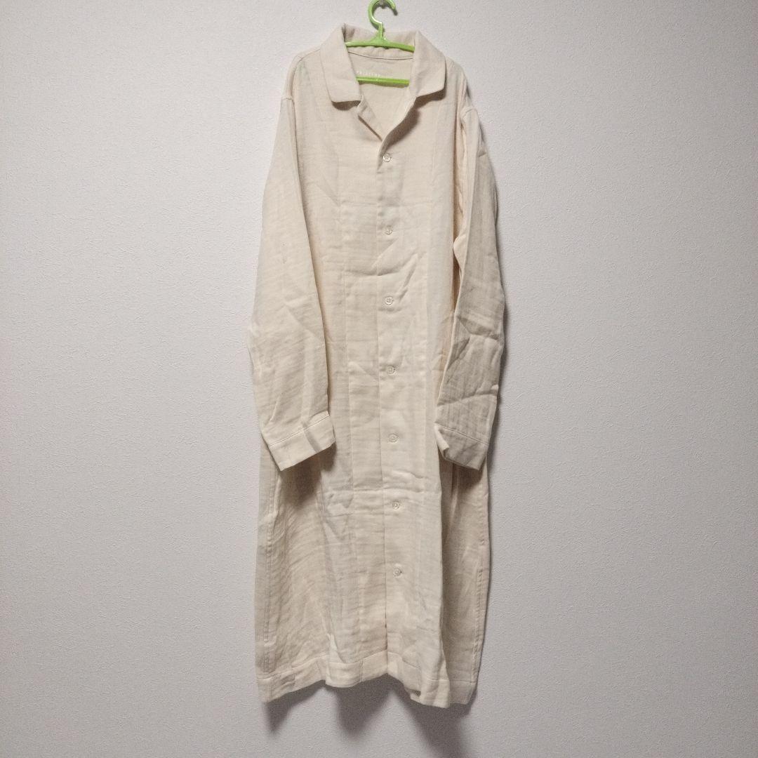 プリスティン 綾ダブルガーゼパジャマ M オーガニックコットン