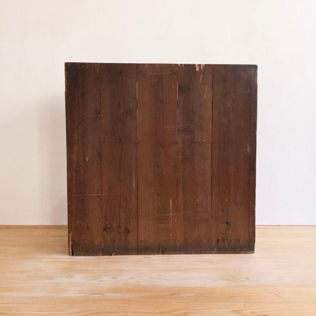 オープンラック　収納棚　M050　古道具　古家具　和家具　ビンテージ