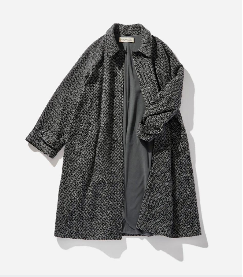 【完売品‼️】★POLYPLOID★ポリプロイド★コート★22fw★2★Black