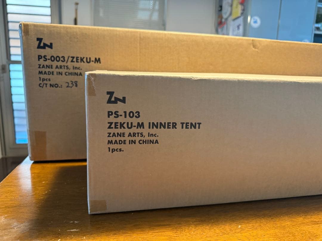 冬　 ゼインアーツ　ゼクーM インナーテントセット