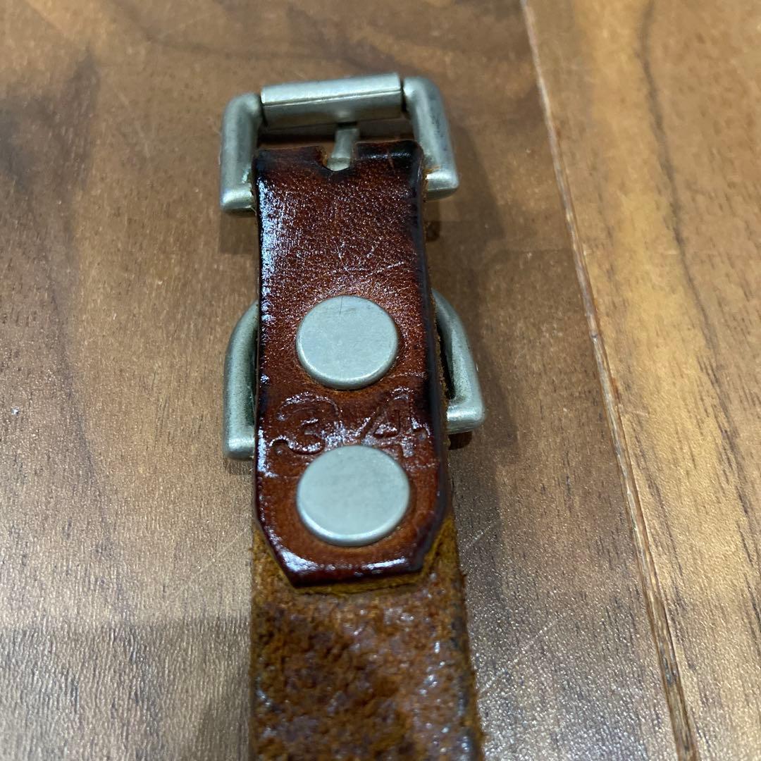 HTC フラワースタッズ ナローベルト イエローストーン 34inch