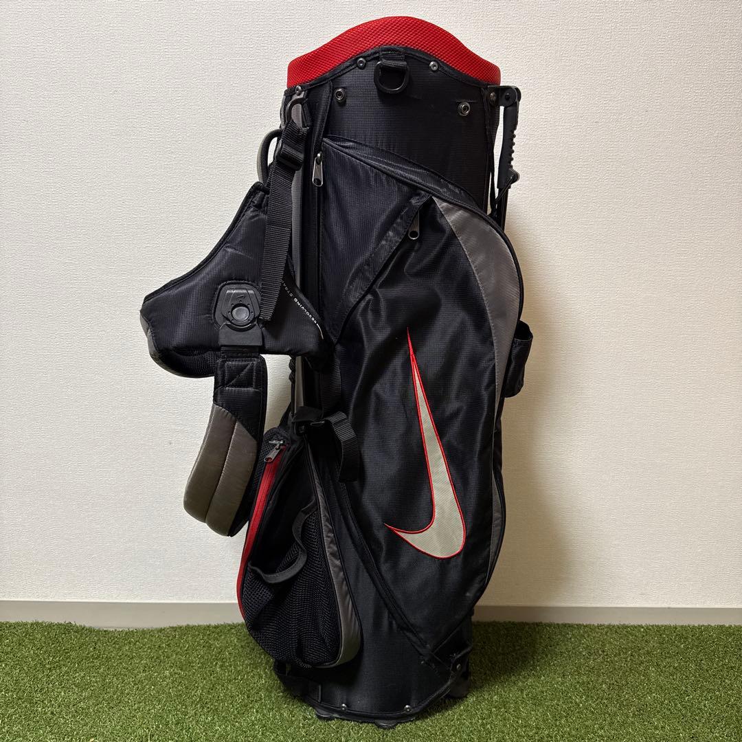NIKE ナイキ キャディバッグ スタンド式 ブラック 軽量