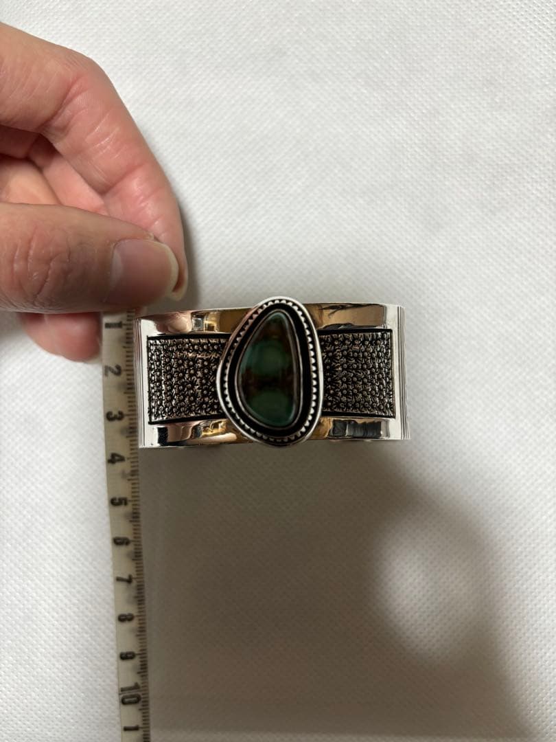 [しょう先生]インディアンジュエリー　ナバホ　バングル　ターコイズ