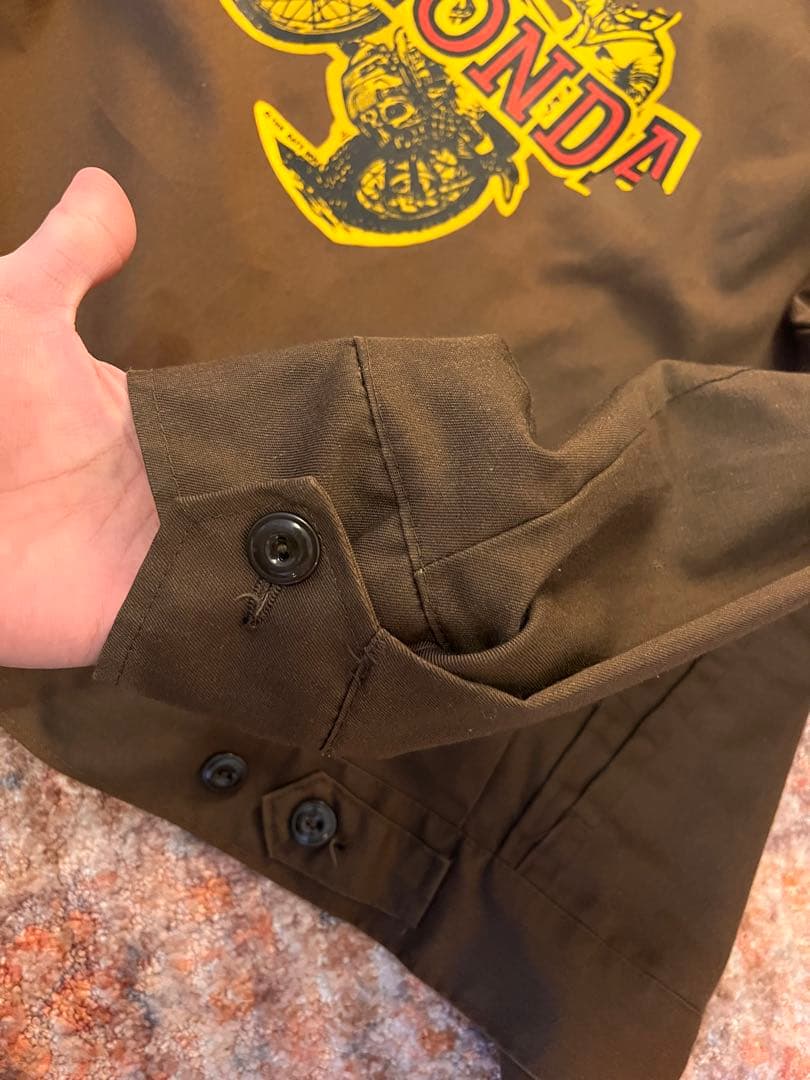 Sears 60年〜70年代　ワークジャケット　HONDA ブラウン