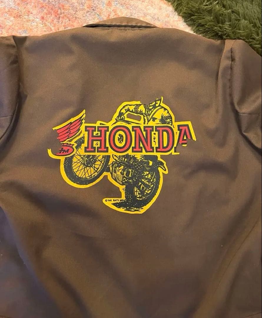 Sears 60年〜70年代　ワークジャケット　HONDA ブラウン
