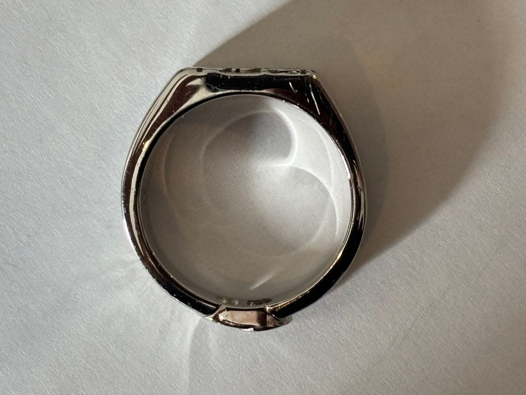 DIOR　シグネットリング　オブリーク　シルバー