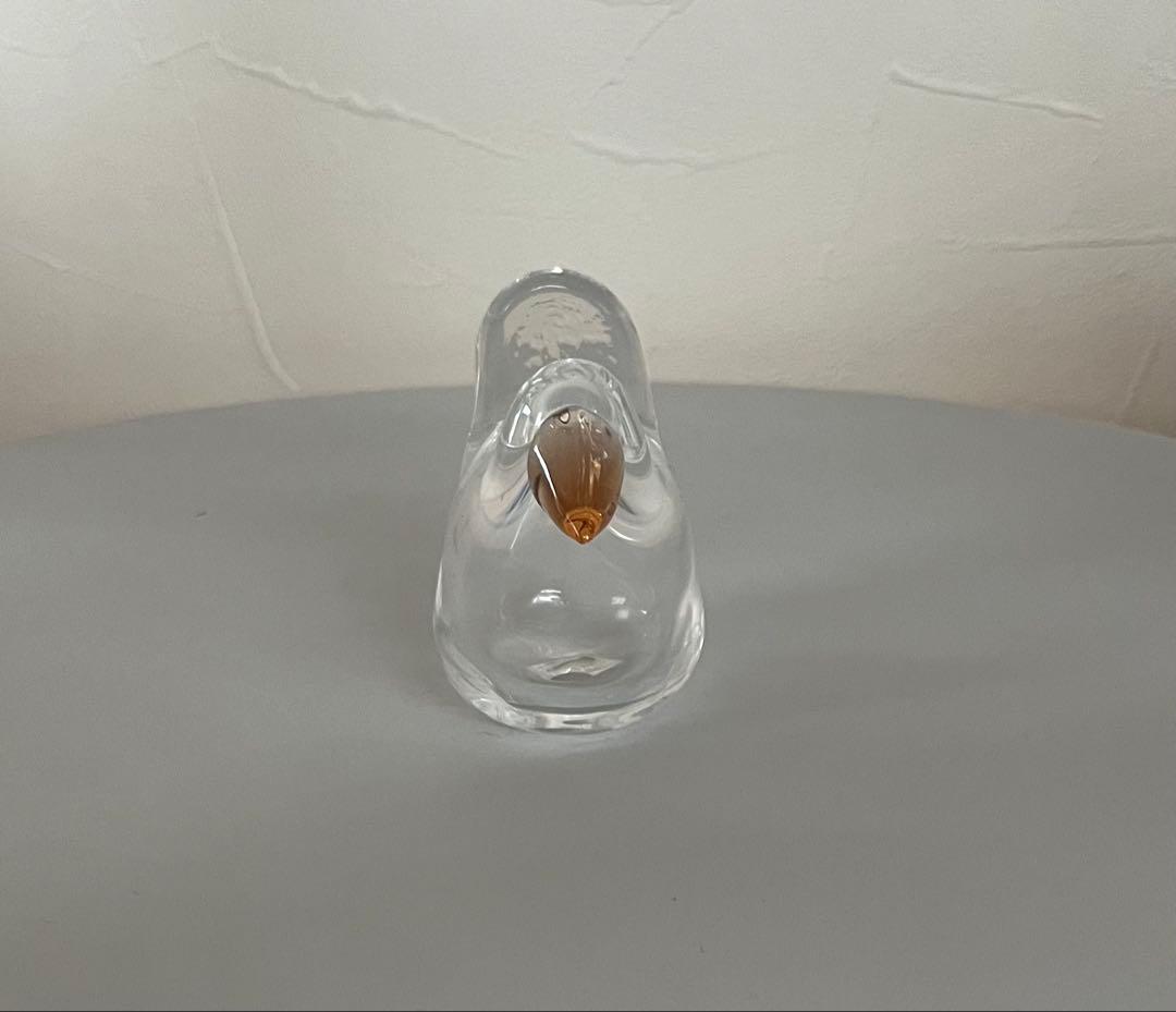 イッタラ シエッポ　クリア×オレンジ　Oiva Toikka scope