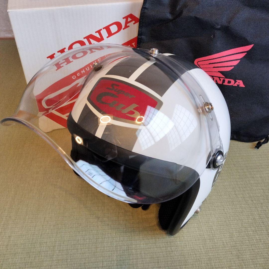 貴重 スーパーカブ 60周年限定 ヘルメット 一億台記念 ホンダ純正ジェット