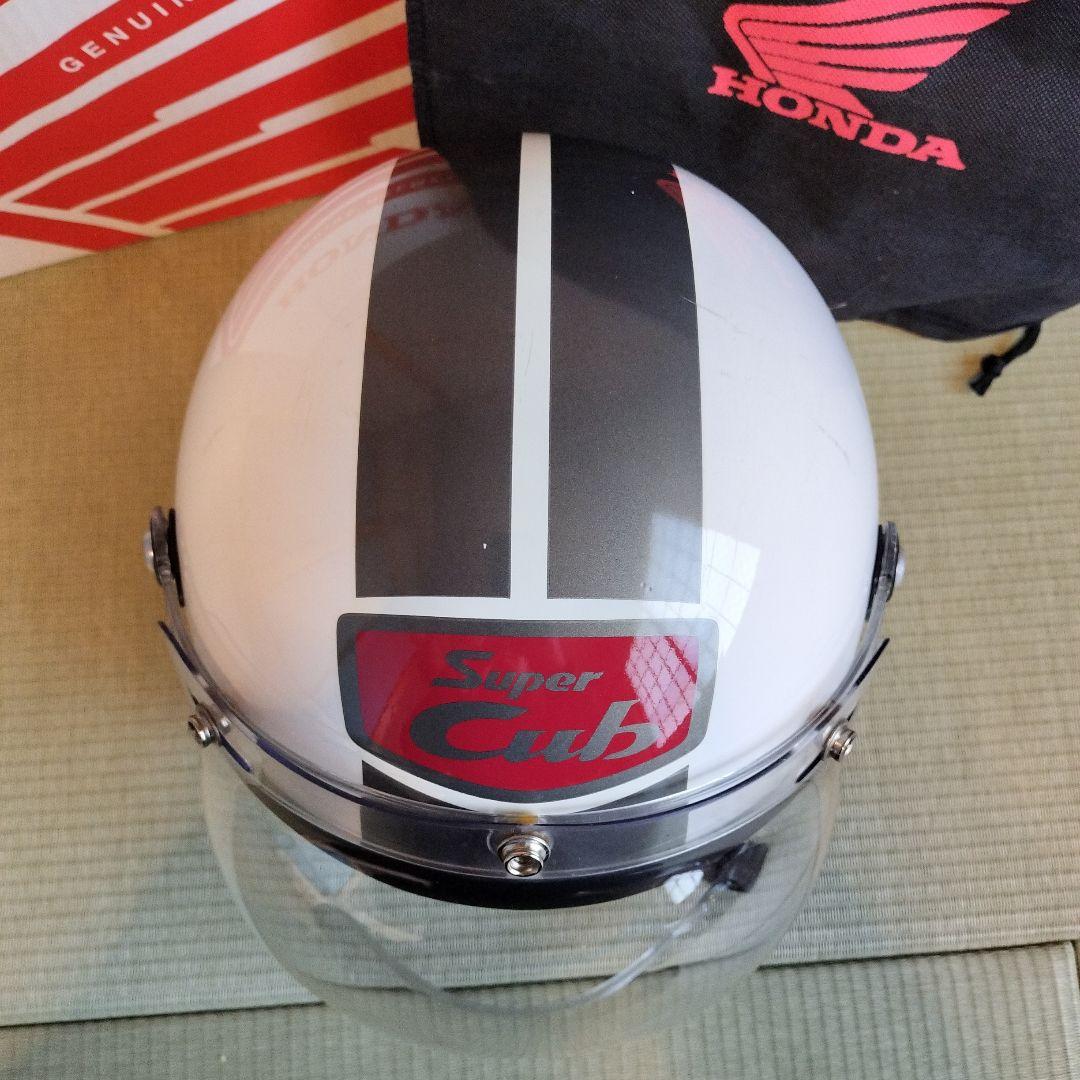 貴重 スーパーカブ 60周年限定 ヘルメット 一億台記念 ホンダ純正ジェット