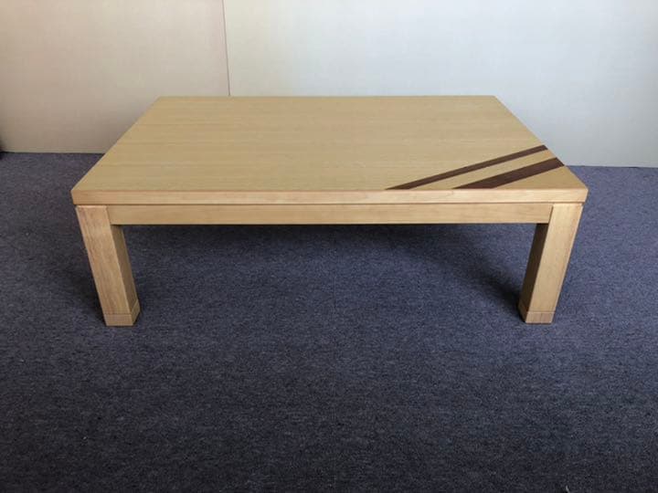 ☆ 1台のみ アクセントがカッコイイ 120 国産こたつ ヒーター込み ☆