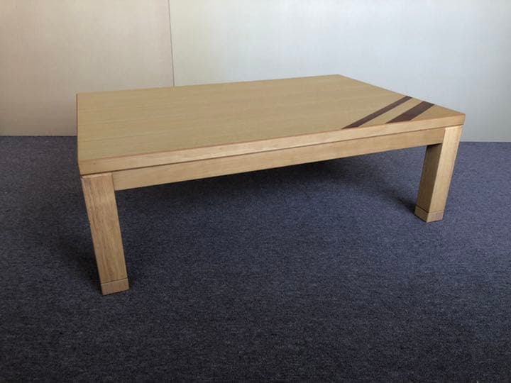 ☆ 1台のみ アクセントがカッコイイ 120 国産こたつ ヒーター込み ☆