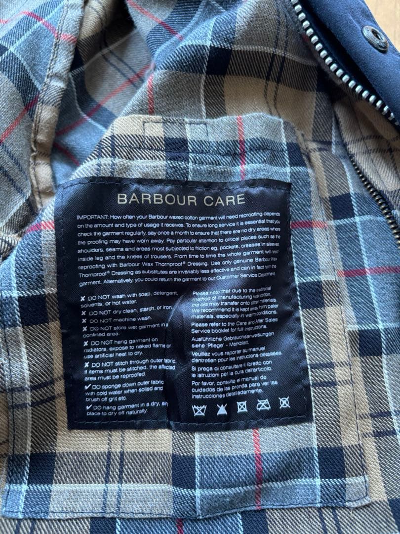 Baabour★ジャケット★ネイビー