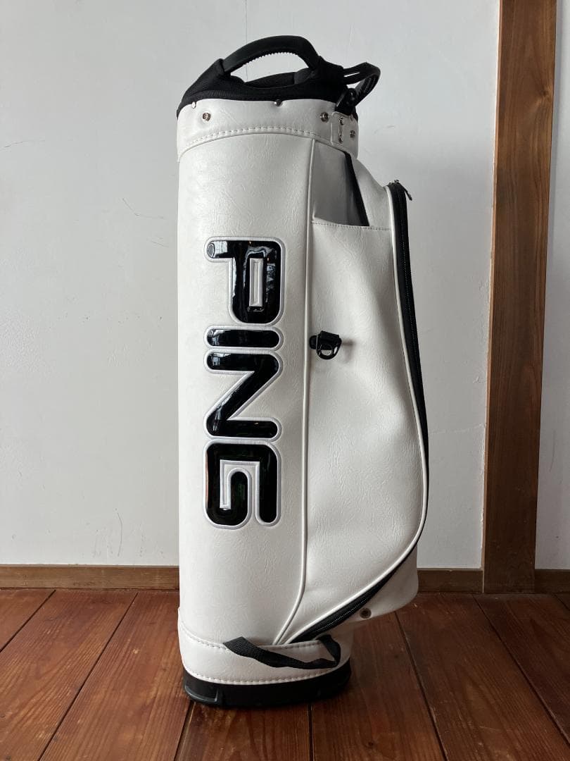 PING ピン CB-P212 ONE POCKET キャディバッグ ホワイト