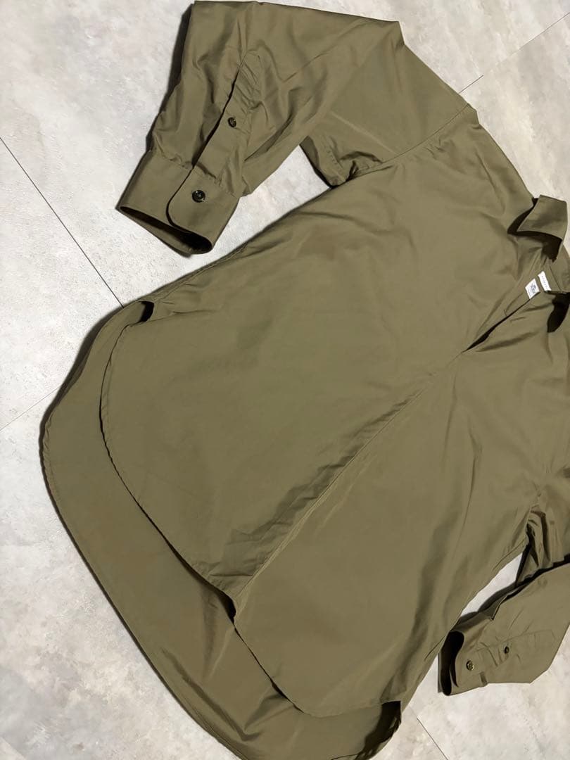 【サイズM美品】トーマスメイソン　オーバー　スキッパーシャツ