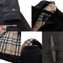 BURBERRY ダッフル風コート キルティングライナー付き ノバチェック