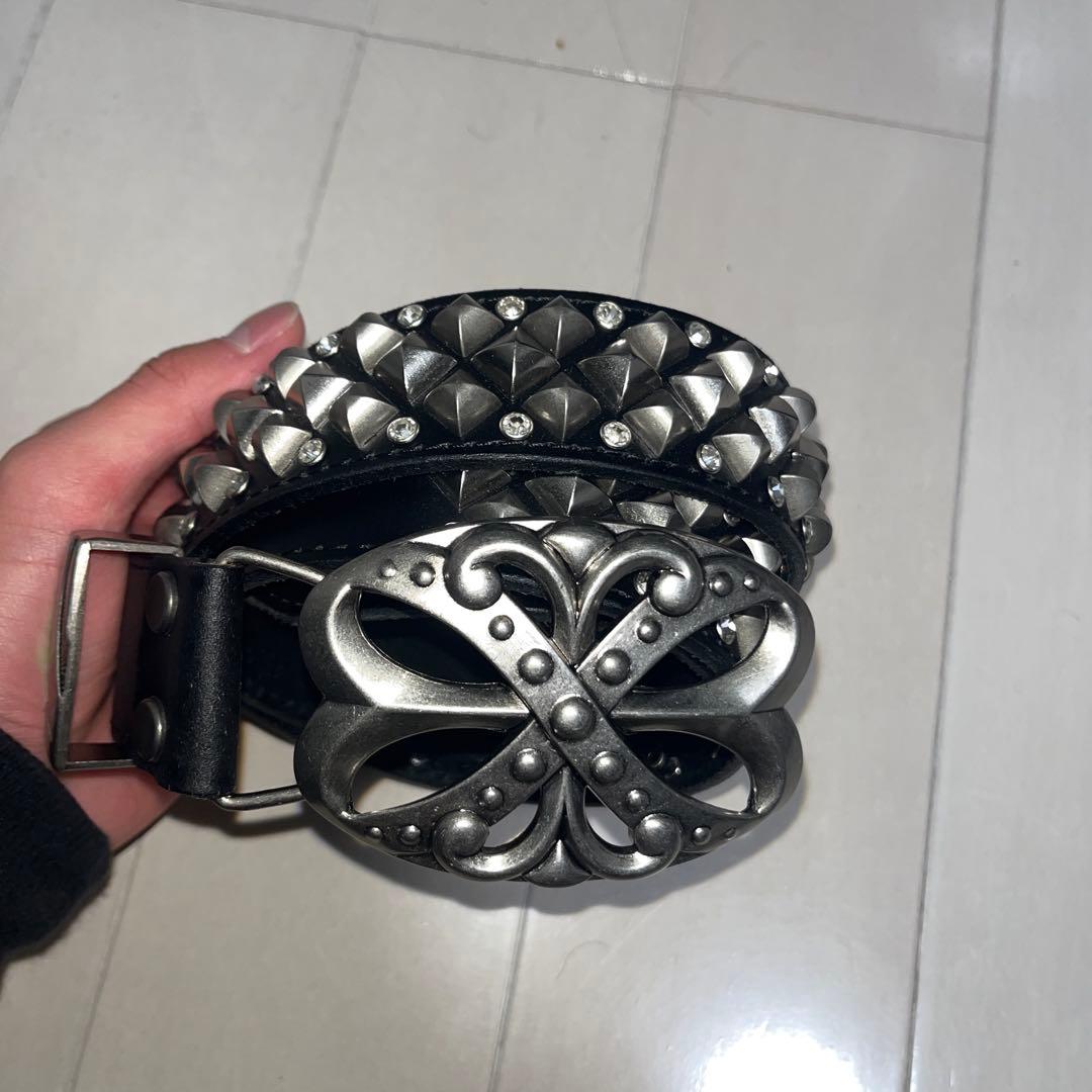 DND4DES スタッズレザーベルト　opium y2k