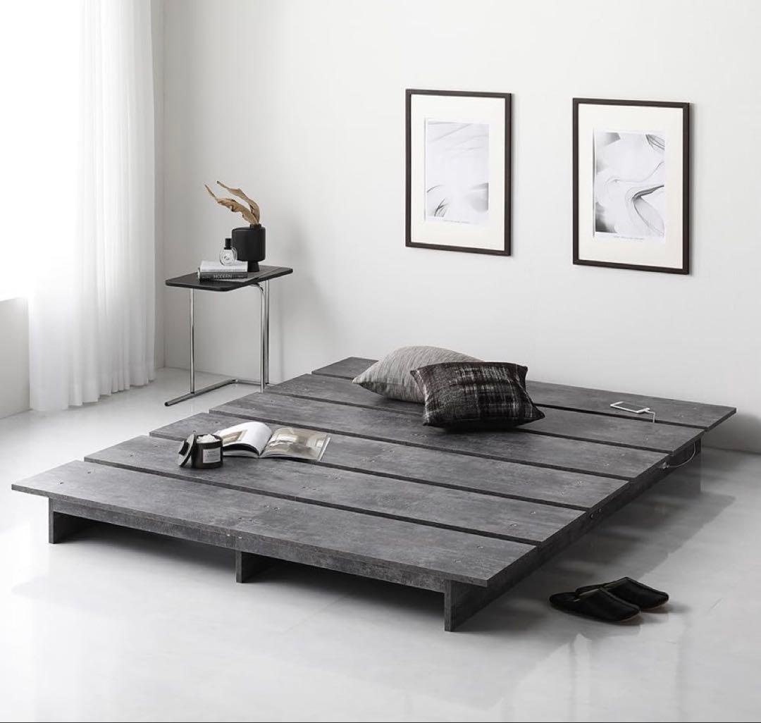 RASIK ベッド セミダブル ステージタイプ